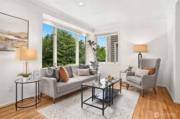 Sunlit condo interior managed by Modulo Properties